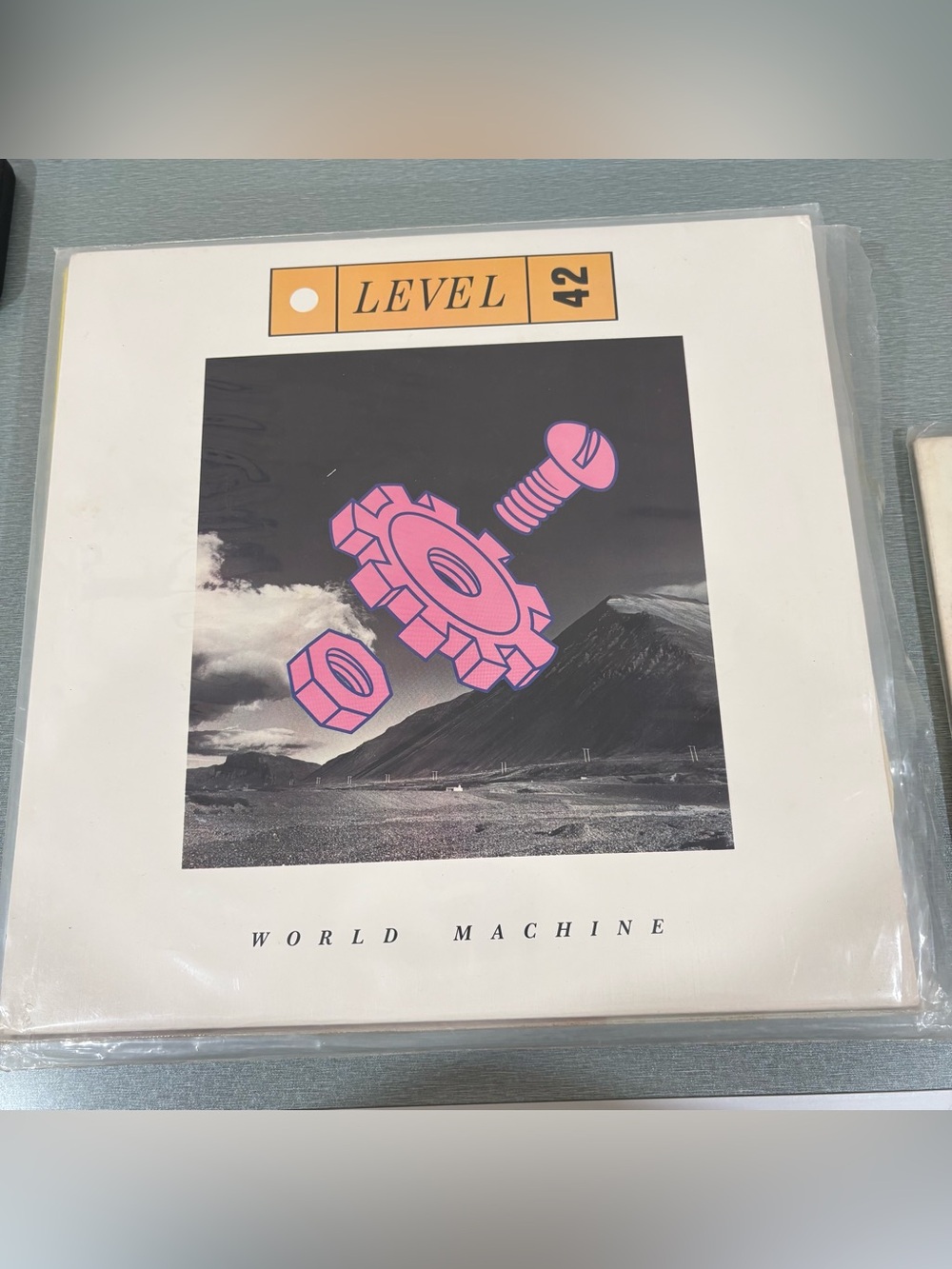 Level 42 - World Machine Vinyl (Pink Gear Art)